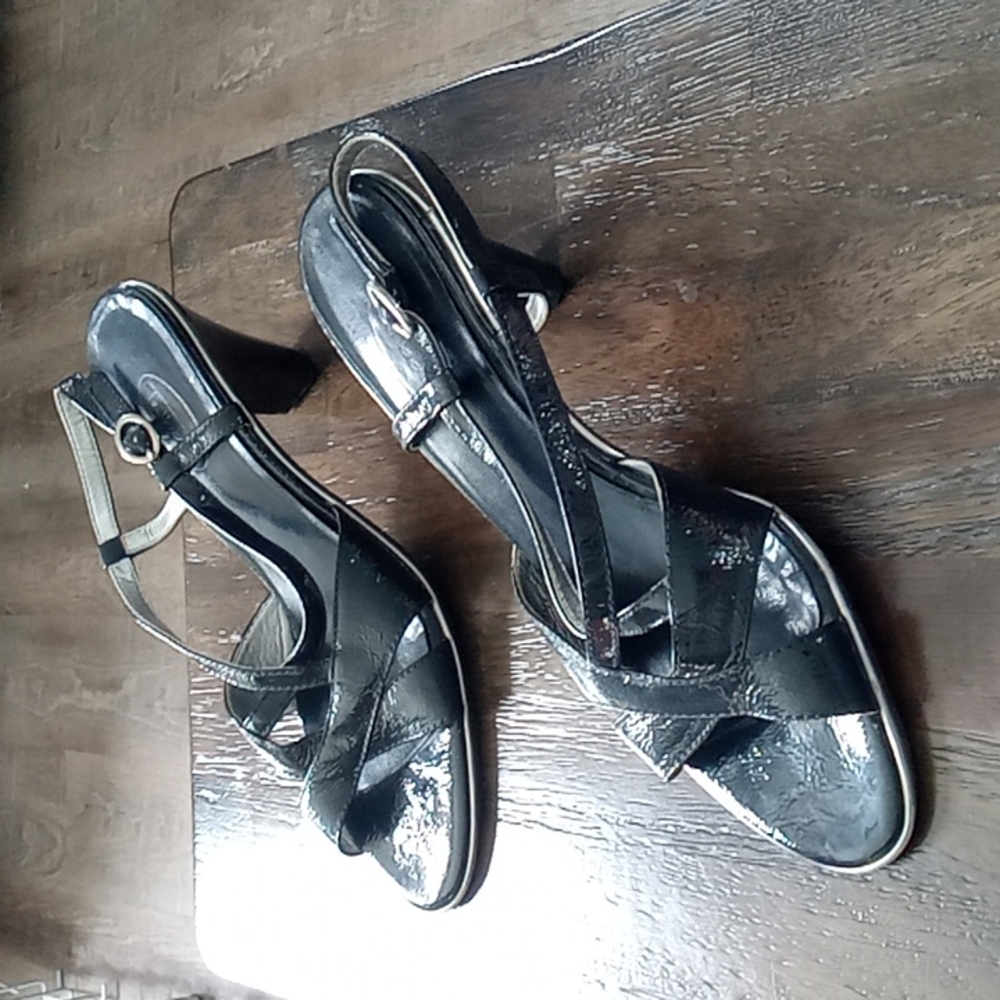 Talbots Navy Blue Sandals